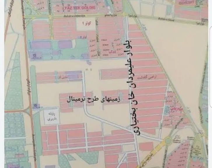 زمین گلبافت