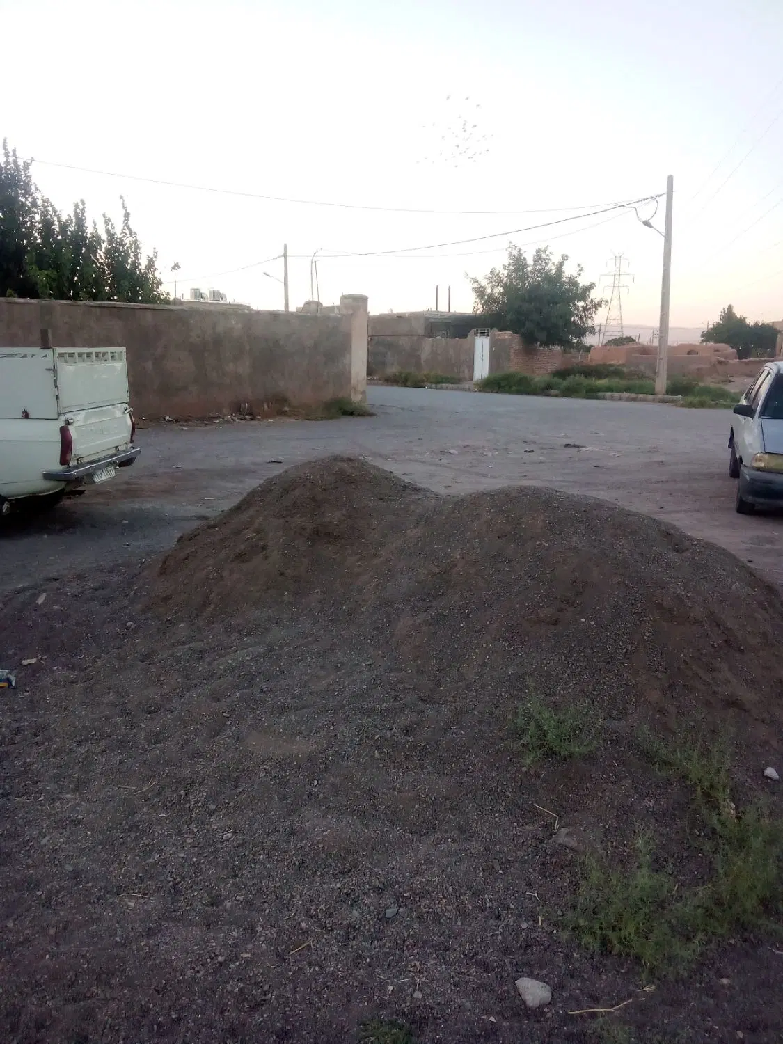 زمین حاشیه خیابان 40متری