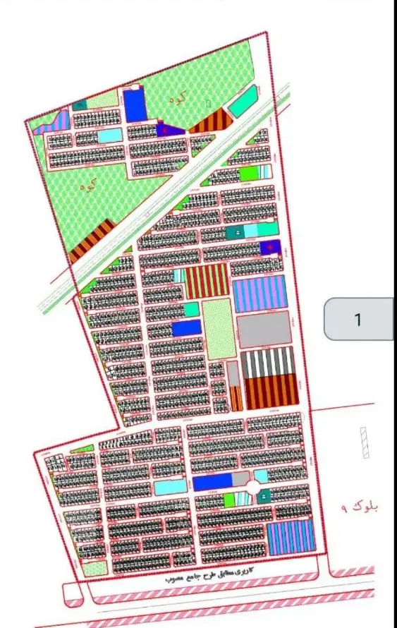 خریدار زمین منابع طبیعی بلوک k سفیدک استانداری