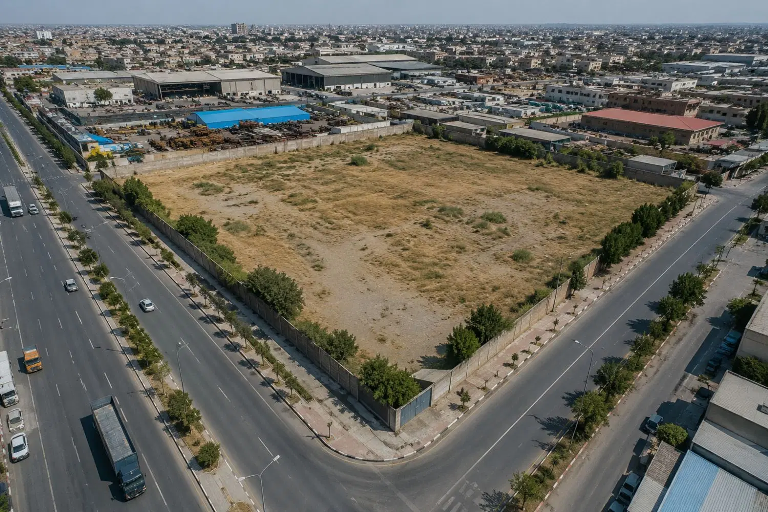 فروش زمین تجاری ، منطقه ۱۸ تهران ، بازار آهن