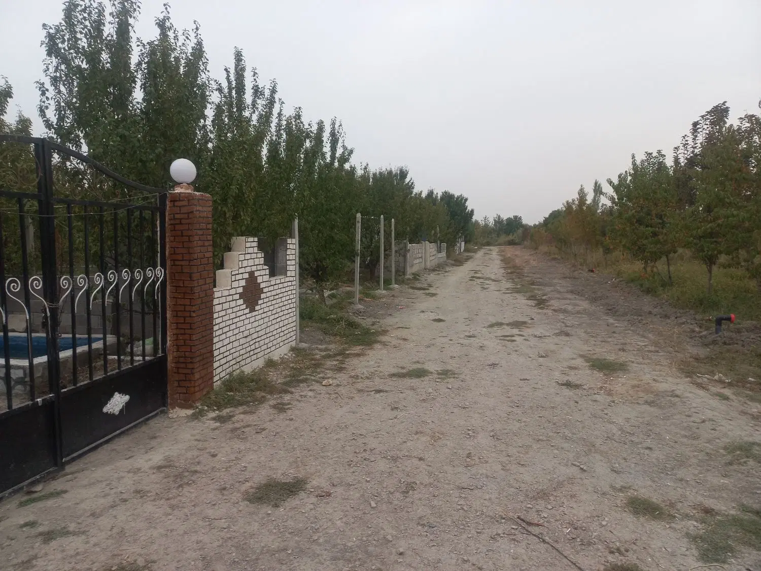 خانه باغ۵۰۰متری باکوچه۷متری بااب برق شناور۳اینچ