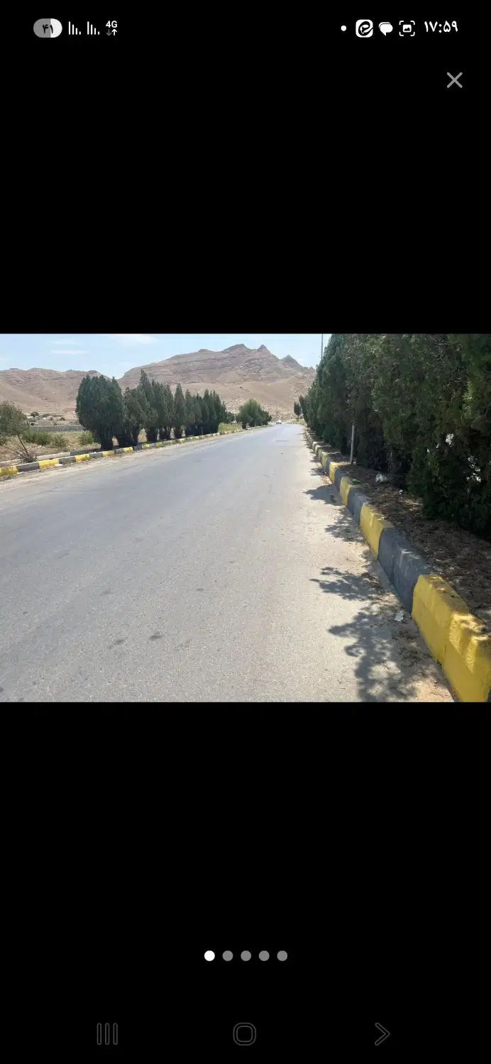 ۳۰۰متر ۴دیواری با تبرئه بر خیابان اصلی قهجاورستان