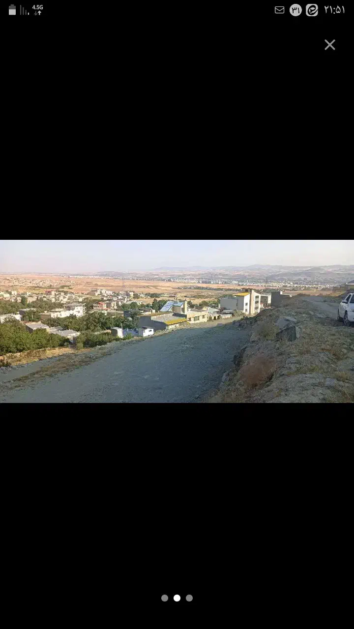 زمین تجاری مسکونی روستای پایینکوه
