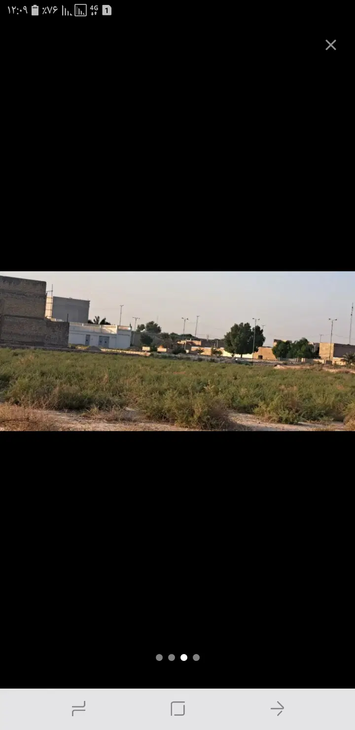 شیبان شهرک جنوبی زمین فروشی۱۲۶متر