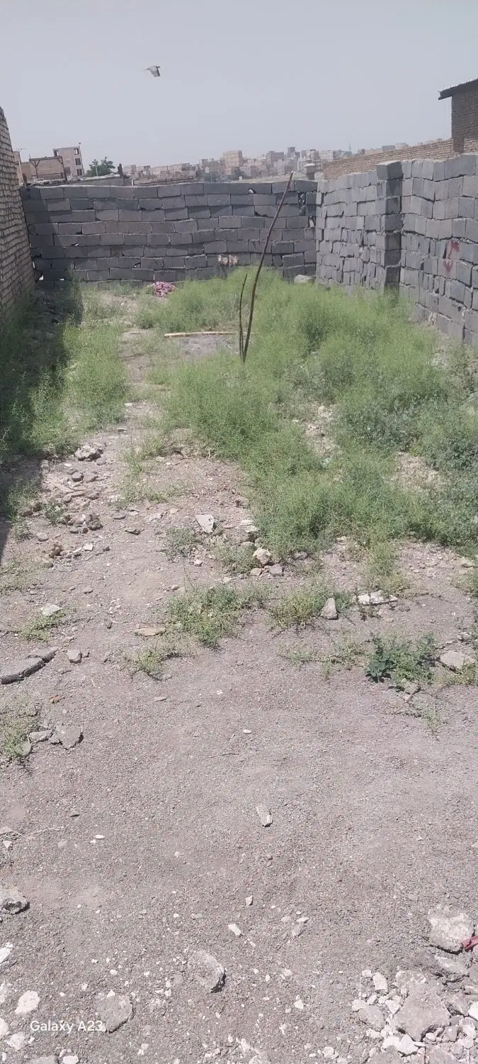 ۷۵ متر زمین مسکونی