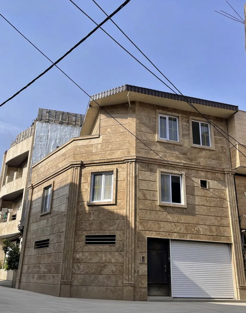 خانه دربست ویلایی دوبلکس 124 متری دو خواب