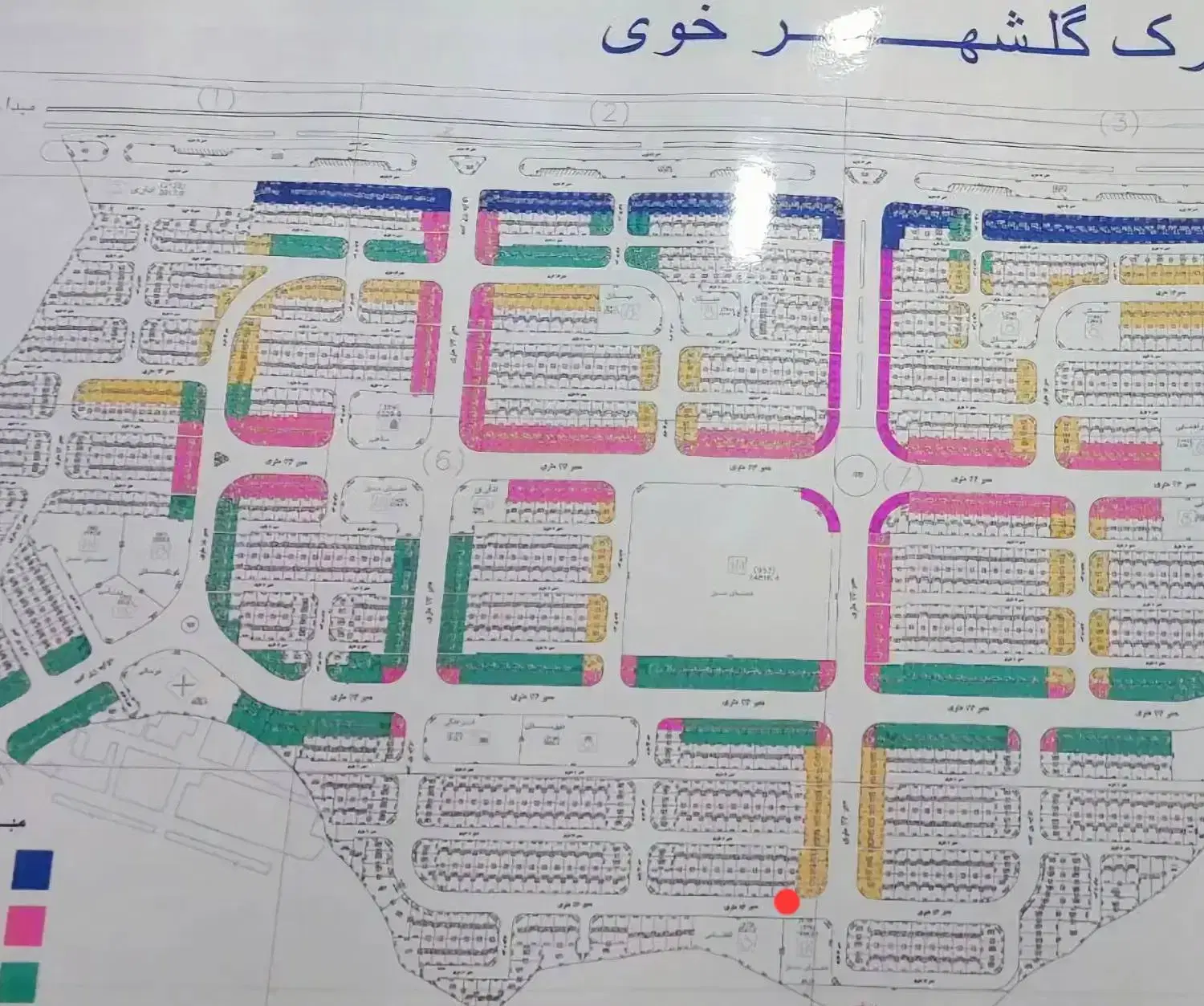 زمین مسکونی دو کله