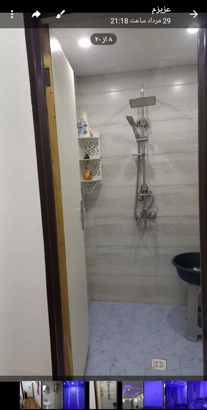 آپارتمان تک خوابه فول امکانات ومبله