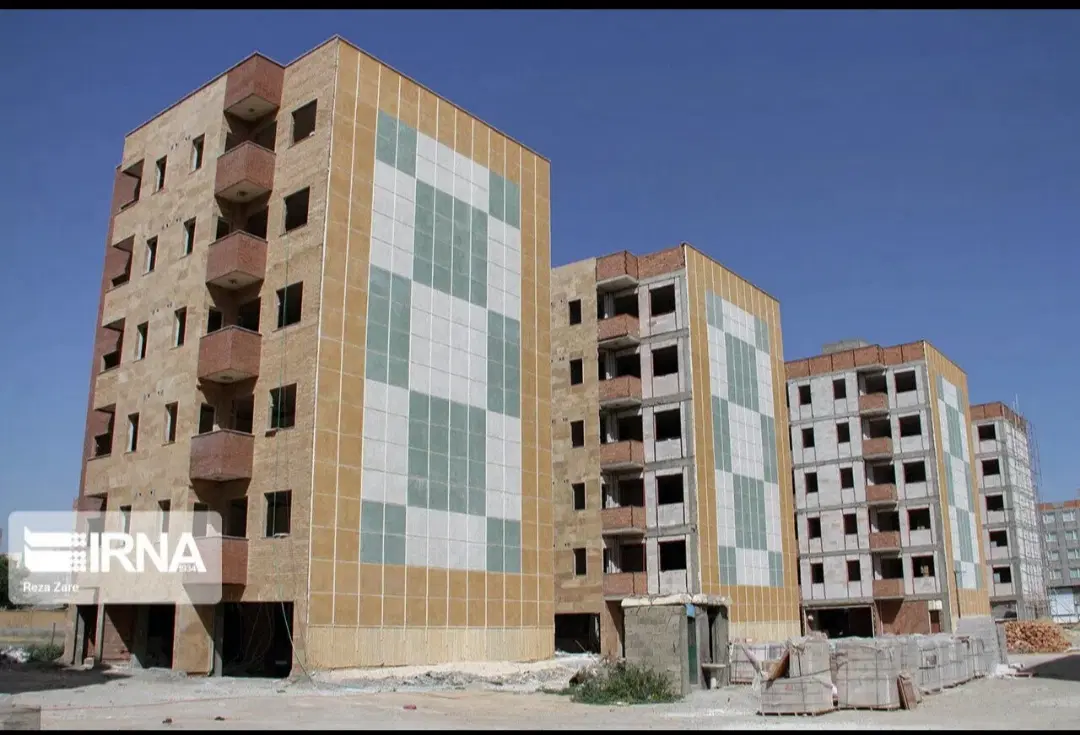 مسکن ملی مهرگان آپارتمان های ماه سنگ