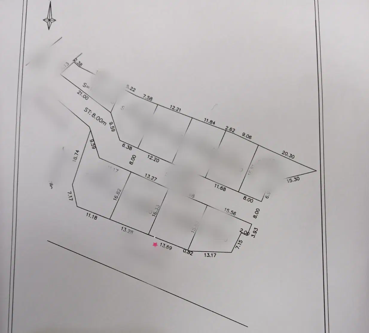 قطعات تفکیکی  در روستای قلعه جوق