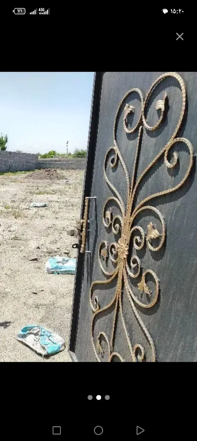 زمین دور دیوار باغی،سند تک برگ آب دائم مدار