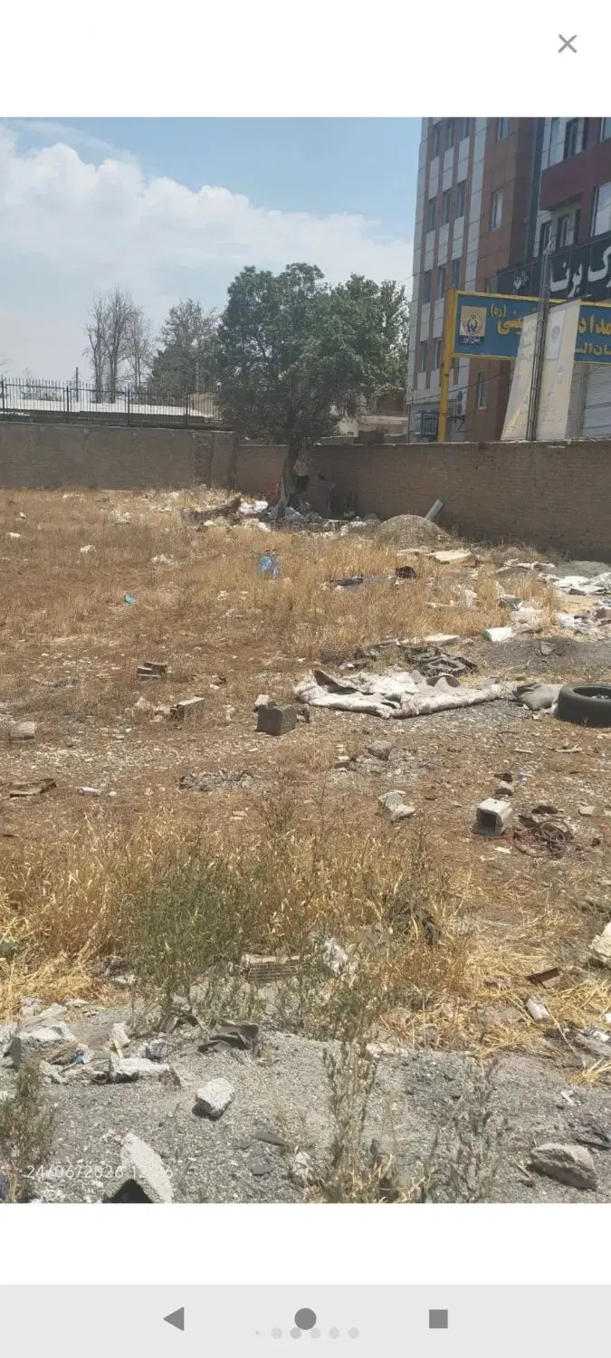 ۳۰۰۰ متر زمین تجاری .۸۰ متر بر ج ملارد.  ش بنفسه