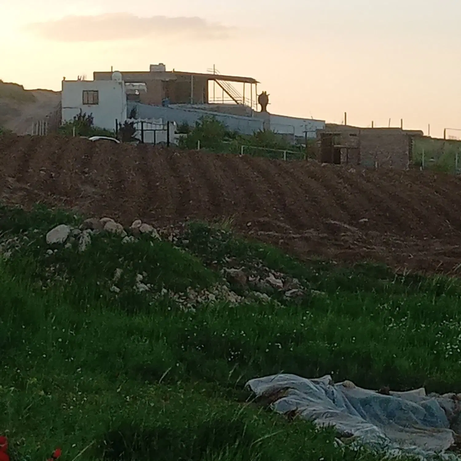 زمین خانه باغ
