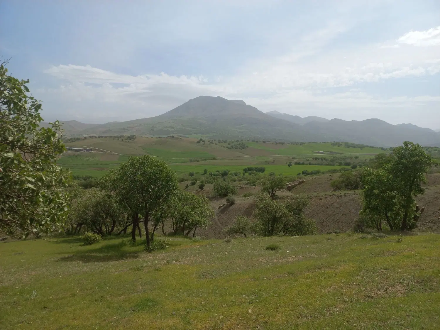 زمین مسکونی دره گرم