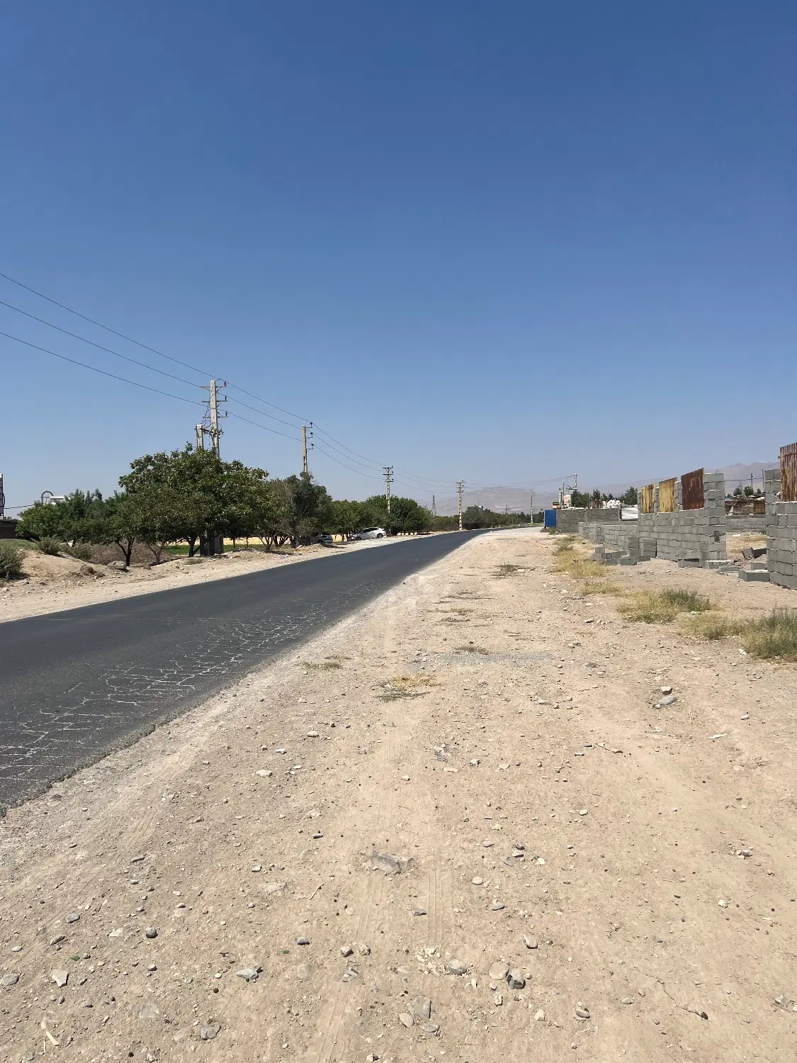 زمین ۵۰۰ متری دیوارکشی موقعیت ناب