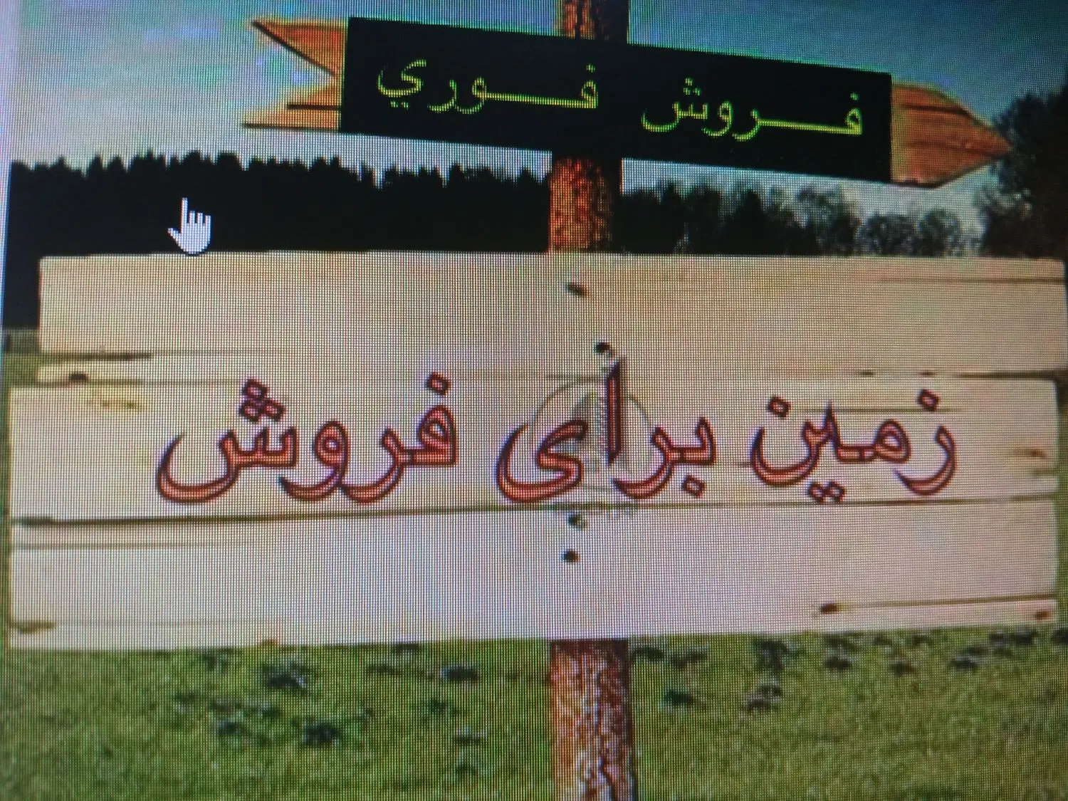 زمینی به مساحت 1004 متر
