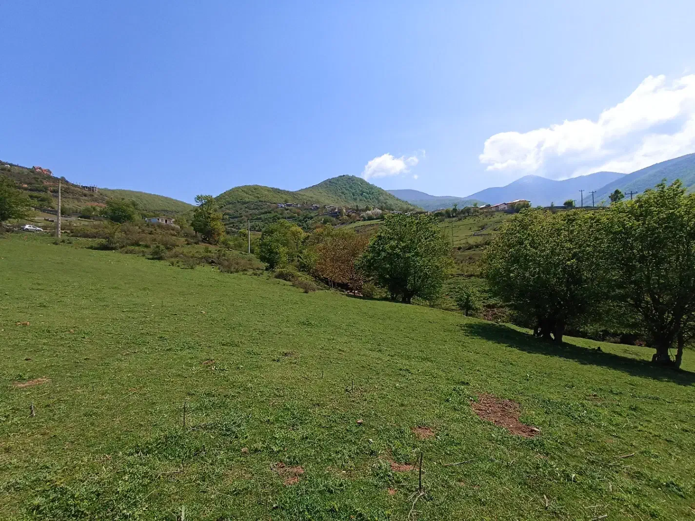 زمین ییلاق بسطام کجور