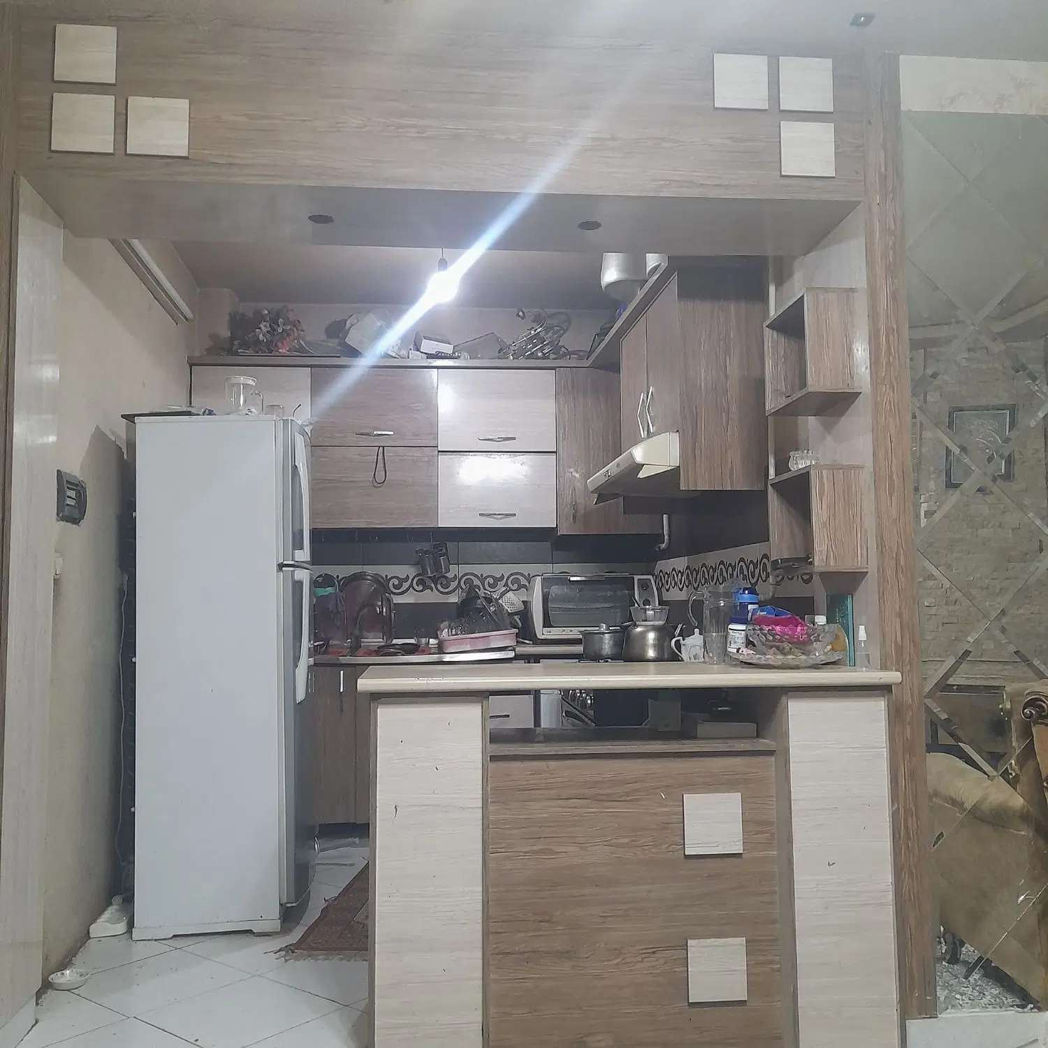 ۷۲ متر طبقه ۳ دوخواب قاسم آباد