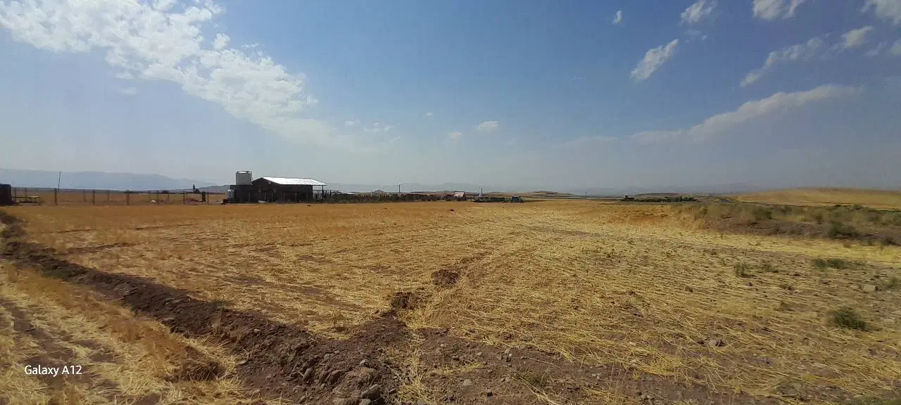 فروش زمین بر جاده روستای که