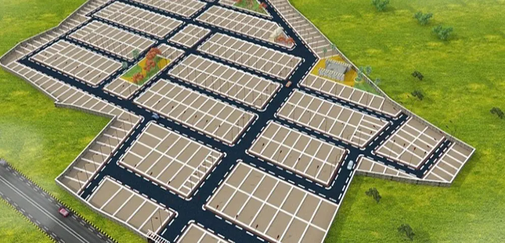فروش زمین شهرک آسمان( بام اردبیل)