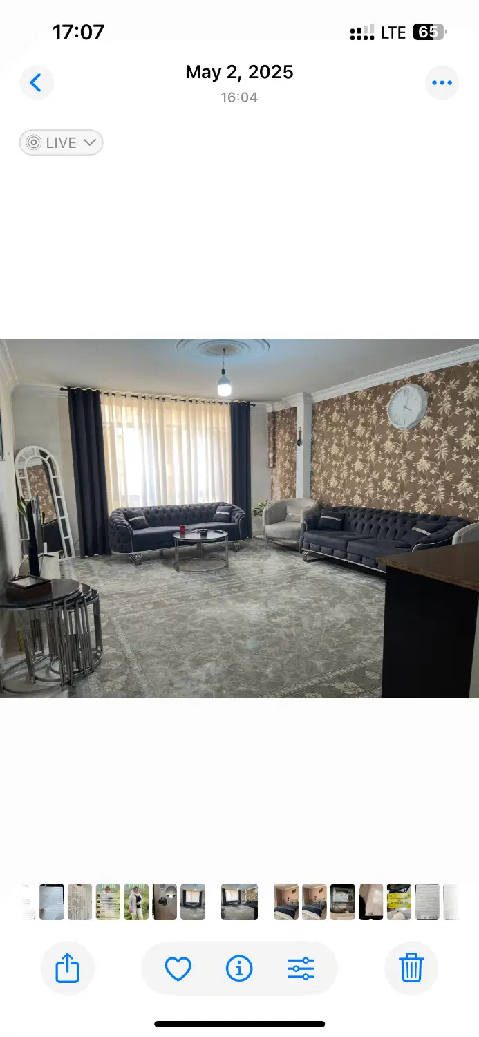 آپارتمان ۶۵ متری شهرک افرا