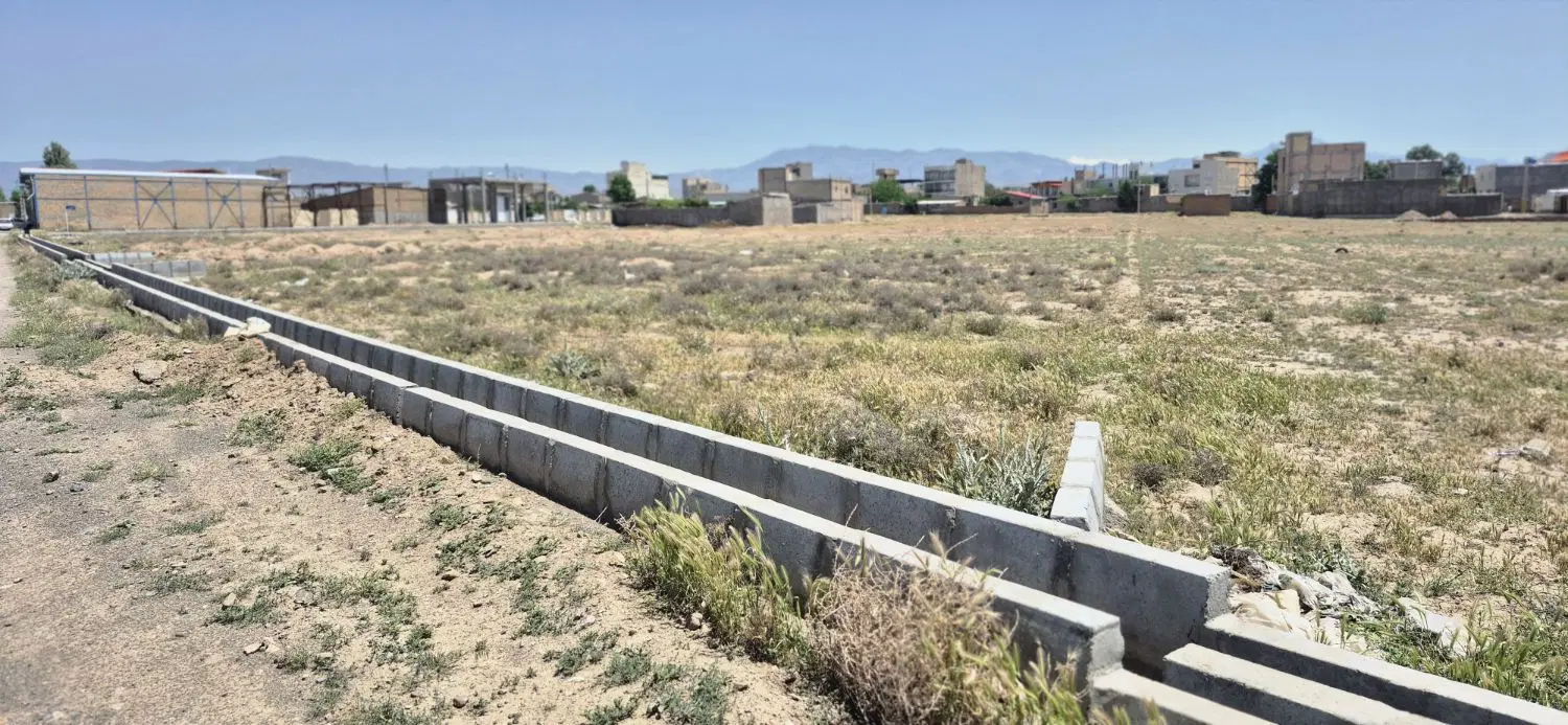 فروش یک قطعه زمین تجاری در حصارخروان