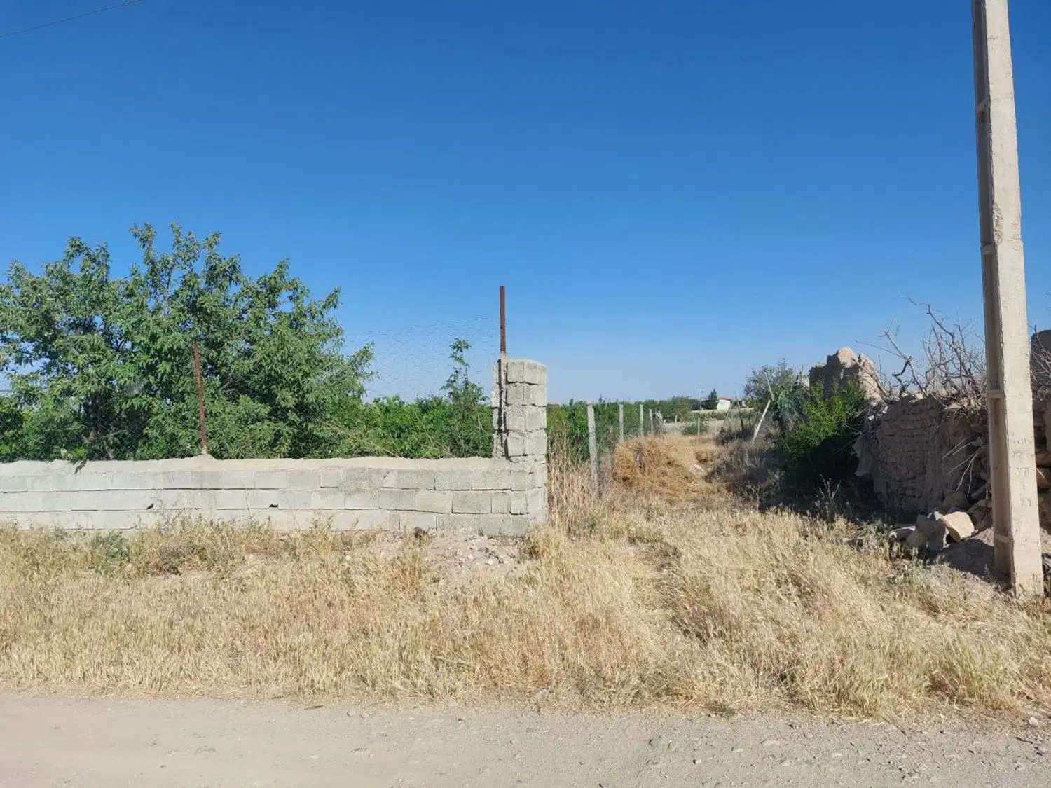 زمین کشاورزی مرغوب و مناسب