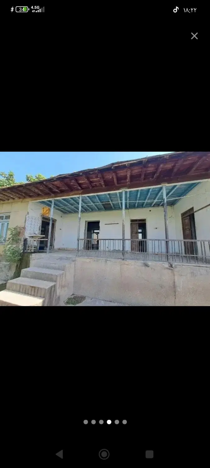 ویلا کلنگی ۲۱۲متری باسندتک برگ