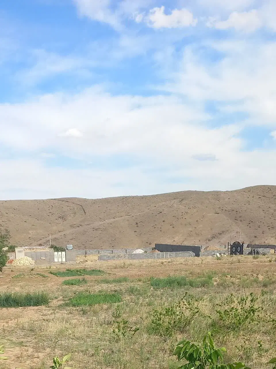 زمین باغچه داخل طرح روستا