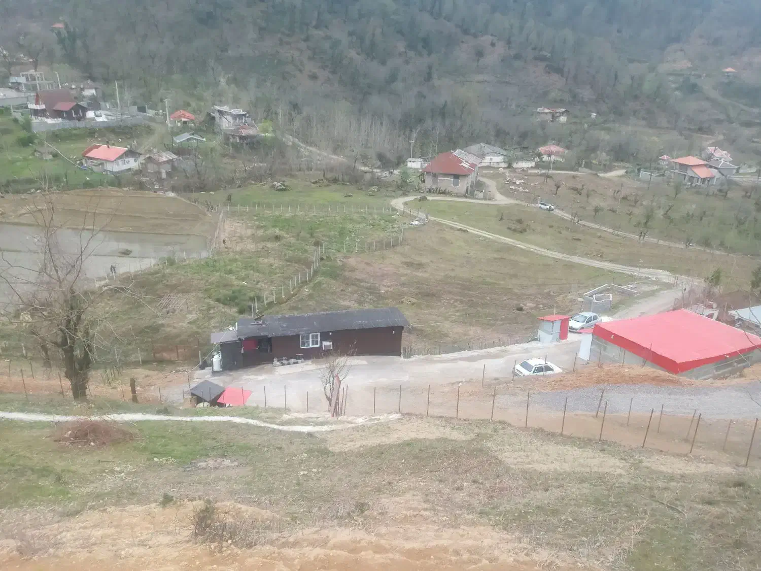خانه ویلایی در روستای بالا لاسک