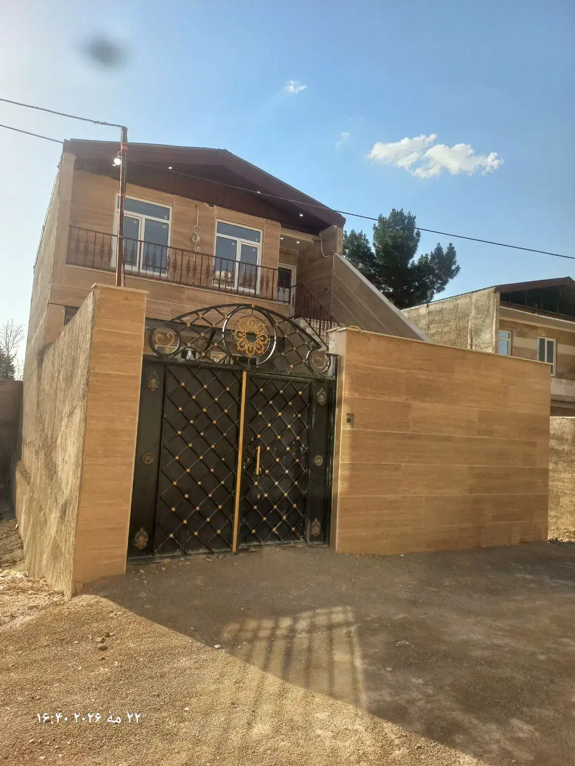 خانه ۱۲۰ متری دو طبقه