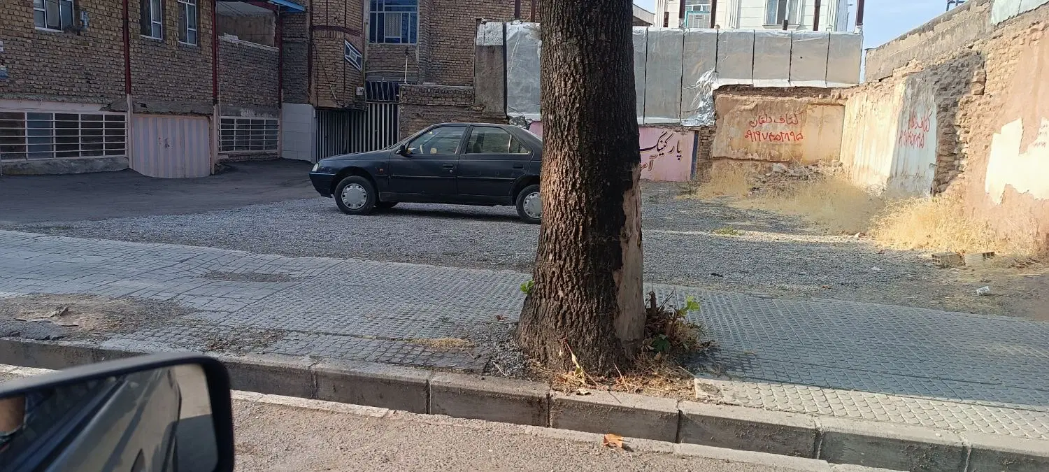 زمین دو نبش تجاری و مسکونی خیابان امیرکبیر غربی