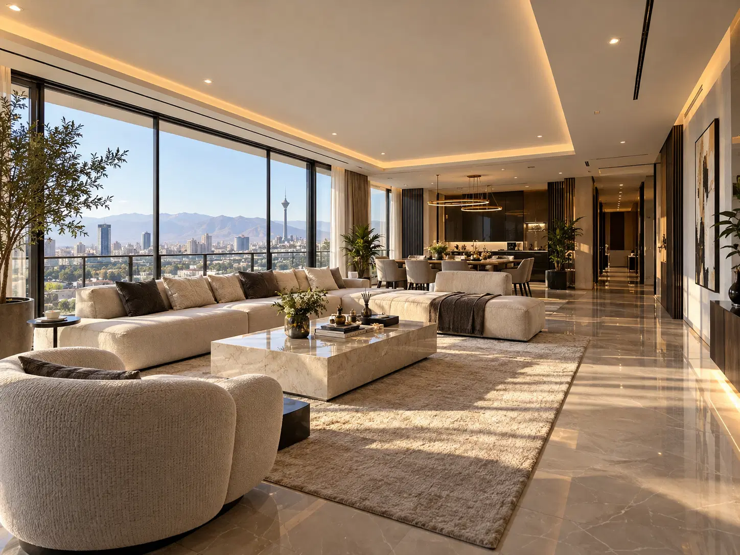 اپارتمان ۲۵۰ متر _ فول مشاعات _ تاپ لوکیشن