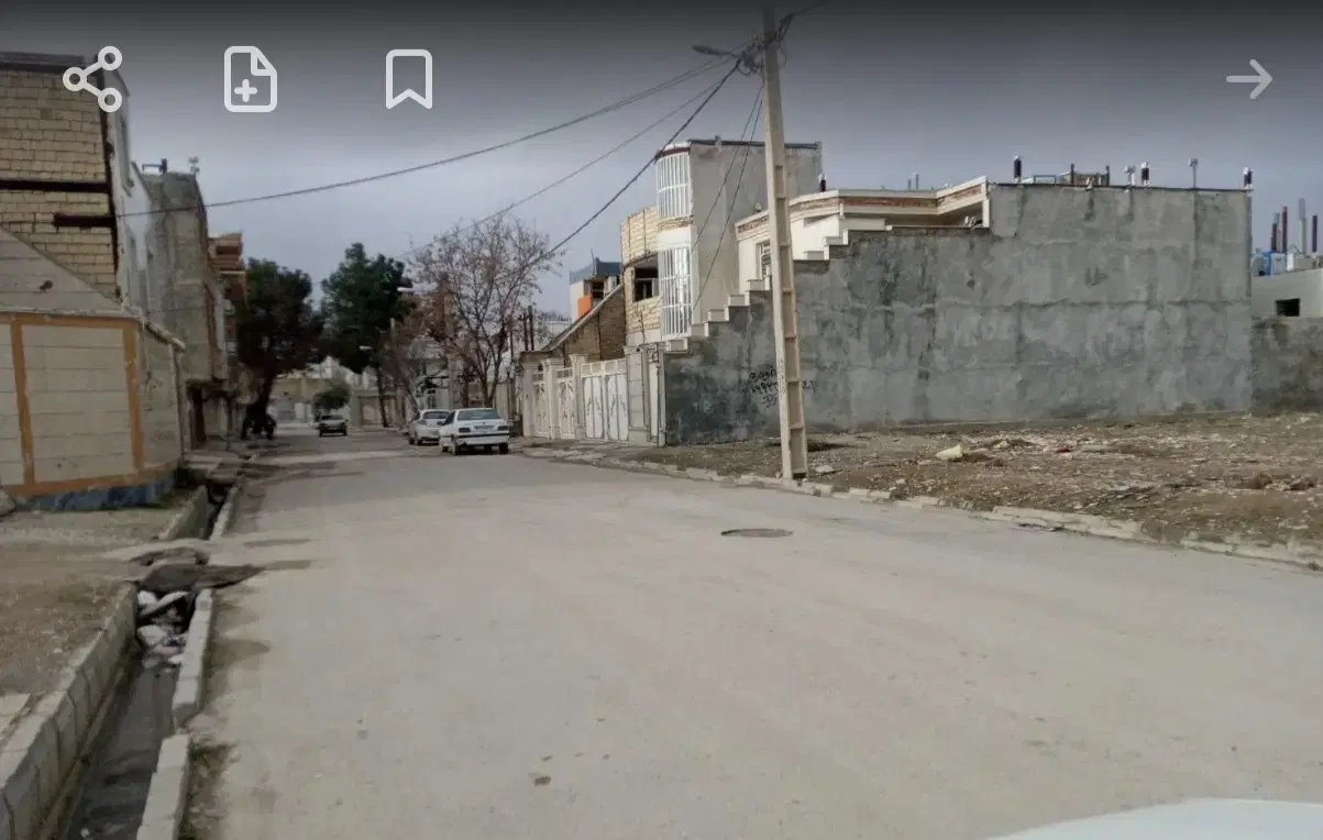 یک قطعه زمین مسکونی واقع در گلدشت