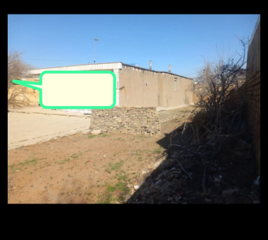 فروش زمین و خانه در روستای دارایی ب مساحت ۷۰۵متر