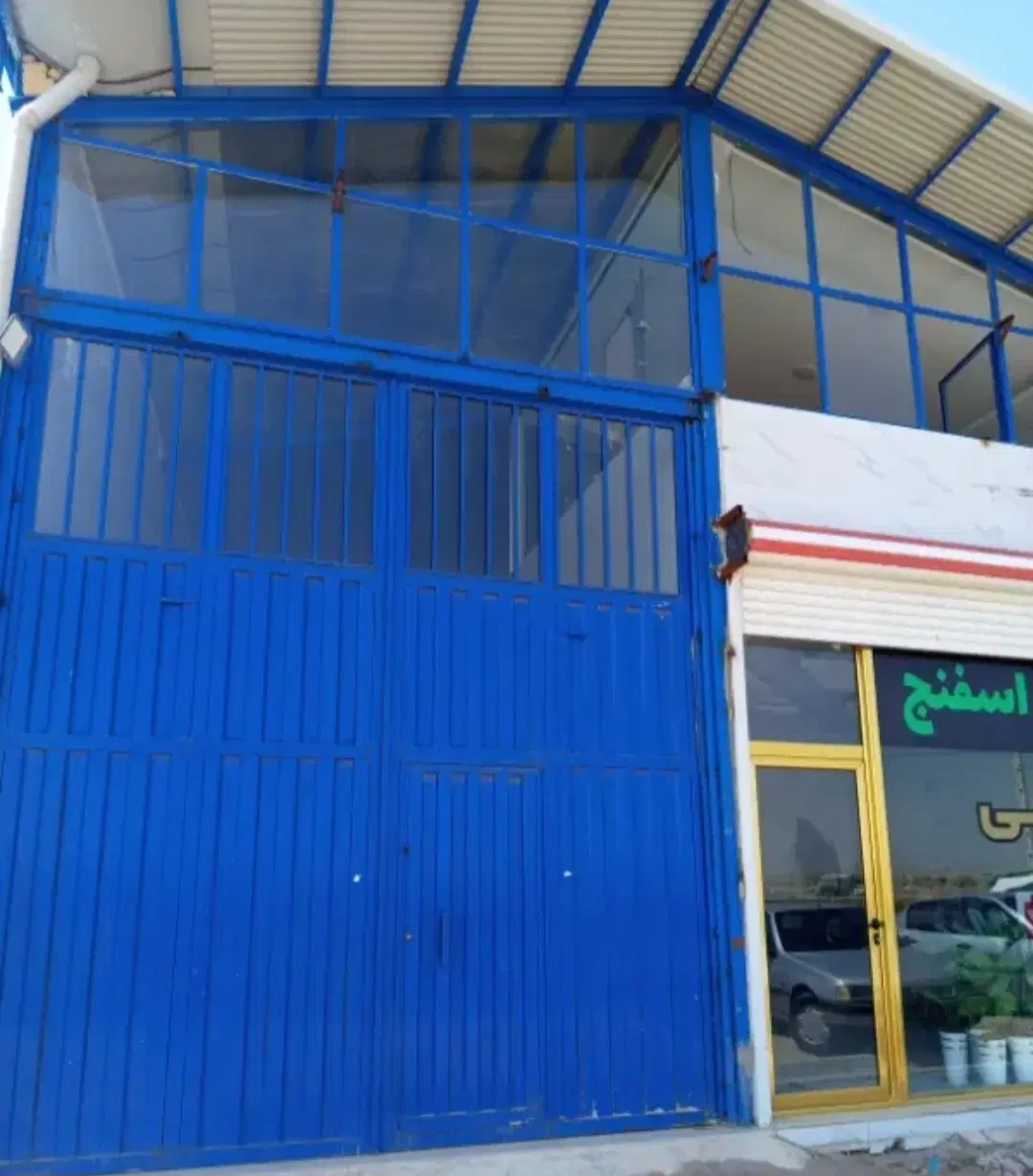 اجاره سالن و مغازه در الوار سفلی بر جاده اصلی