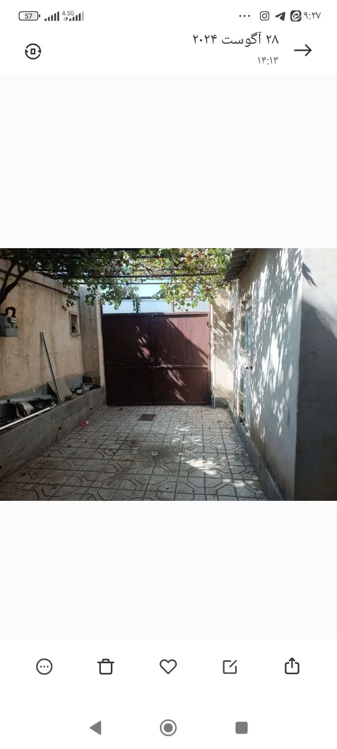 منزل ویلایی یک خواب با پارکینگ توس 41کوشک مهدی
