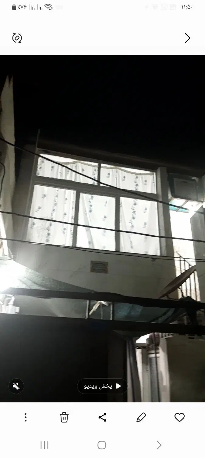اجاره طبقه دوم کوچک و تمیز مناسب خانواده کم جمعیت