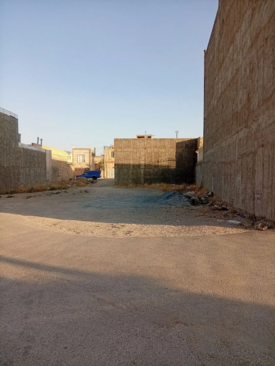 زمین بلوار شورا کوچه قنبری