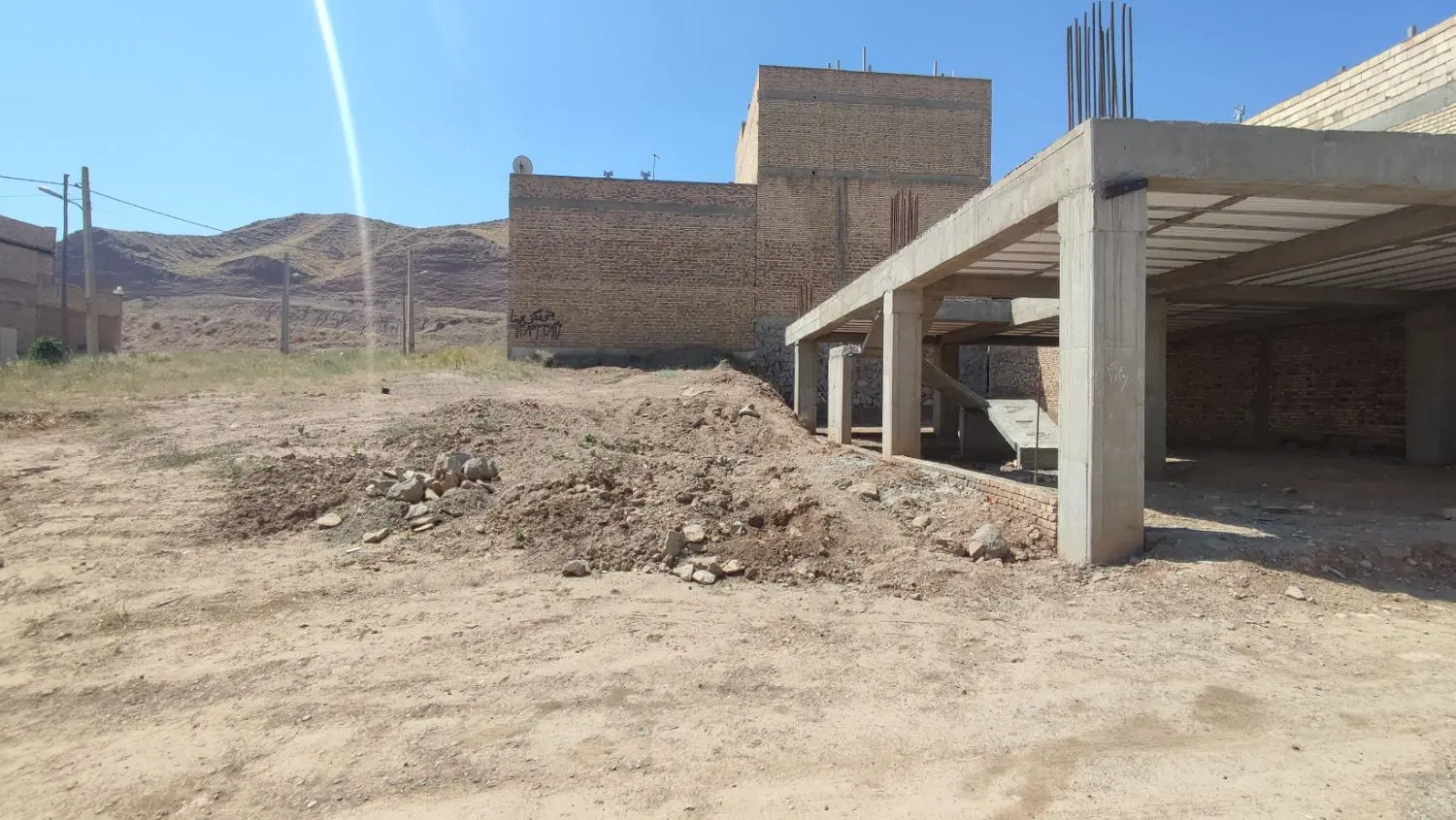 فروش زمین ۲۳۸ متری جنوبی در شهرک بعثت مرند