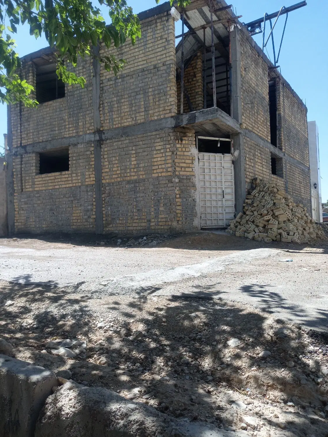 اسکلت دوطبقه دوخواب