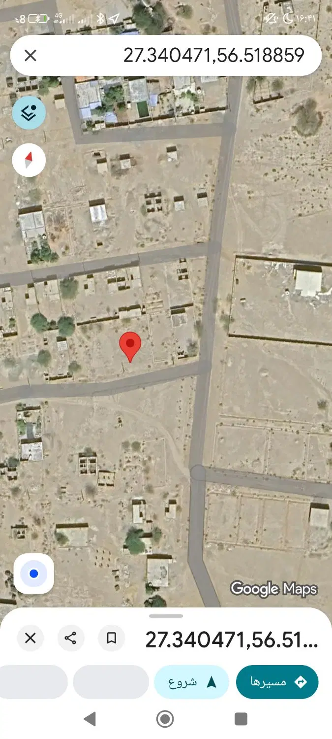 فروش۳۰۰ متر زمین در ۱۵ کیلومتری بندر عباس