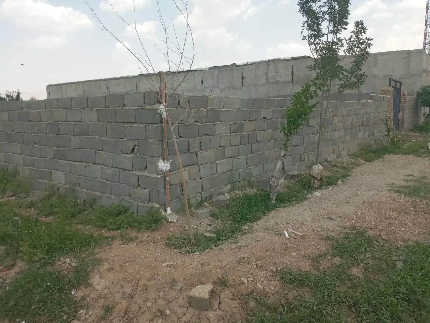 زمین چاردیواری