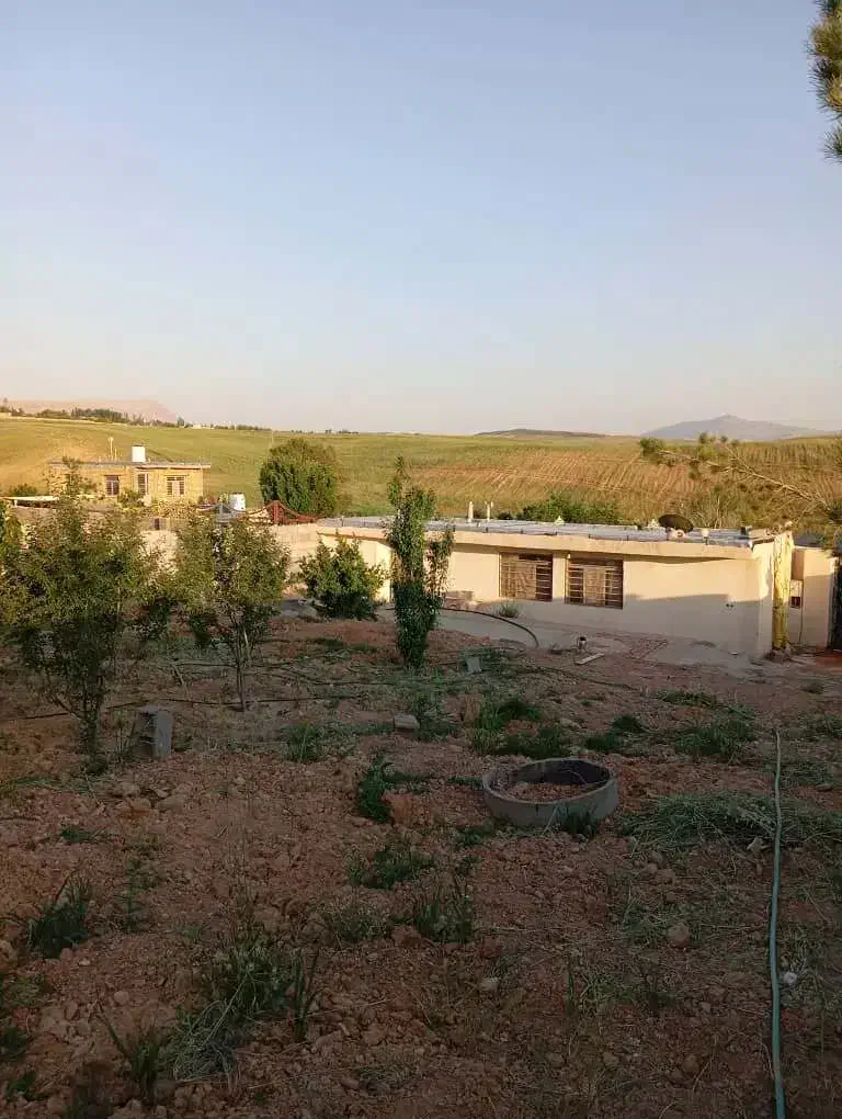 باغچه 600 متری در کدیون روستای حسین آباد شیراز