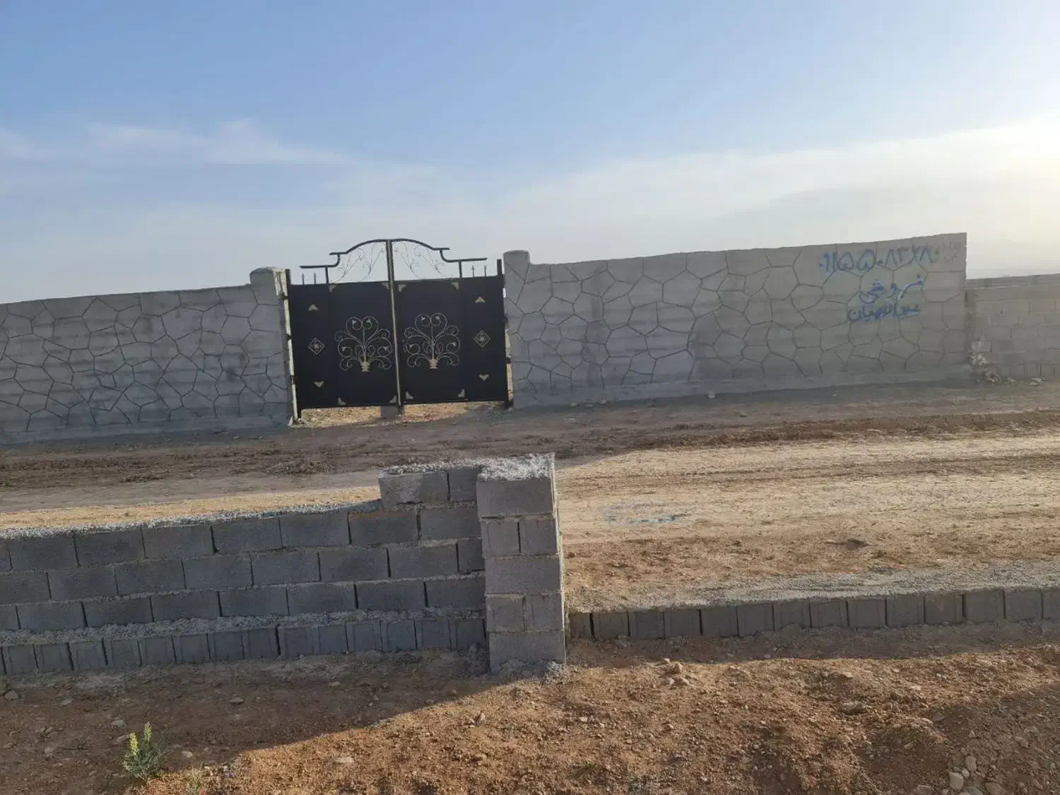 زمین۸۰۰متری باغی دوردیوار
