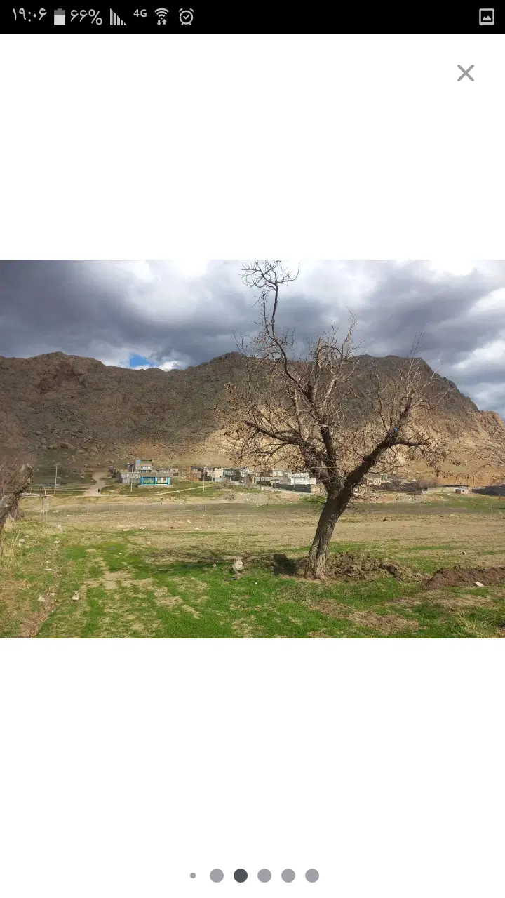 زمین باغ جهت احداث باغ