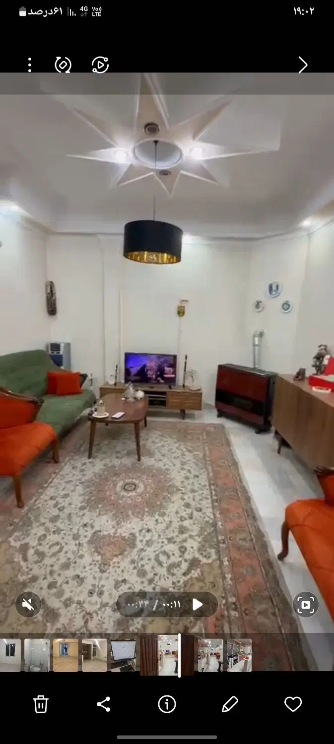 ۴۷ متری خوش نقشه آسانسور دار ط ۲ با انباری
