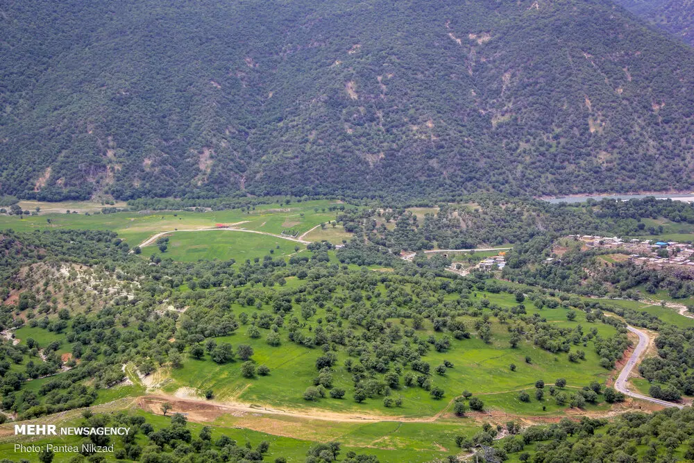 زمین زراعی و باغی در هشترود روستای خواجه غور