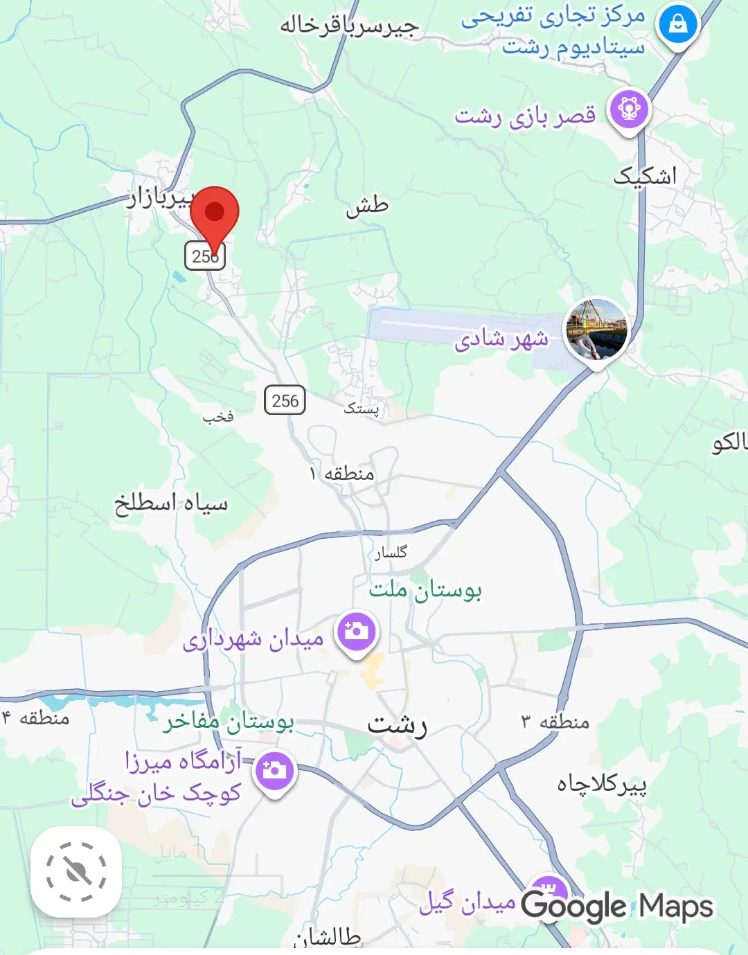 زمین مسکونی در حسین آباد پیربازار