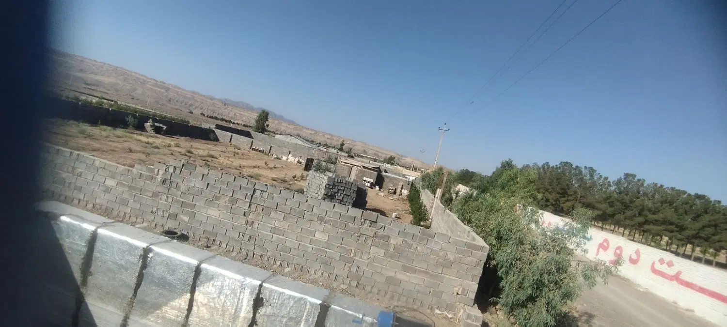 زمین باغچه ویلا چهار دیواری